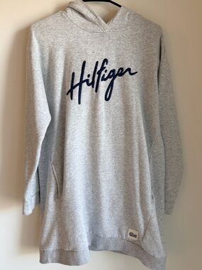 Tommy Hilfiger Light Gray Sweater Dress